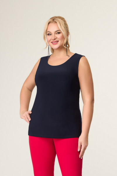 Кардиган, топ Svetlana-Style 3006 черный+цветы - фото 4