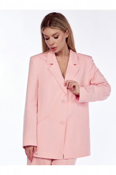 Брюки, жакет Медея и К 2266 розовый - фото 6