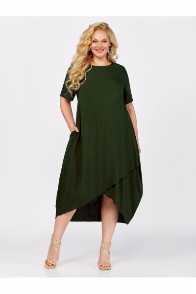 Платье Медея и К 2241 хакки - фото 1