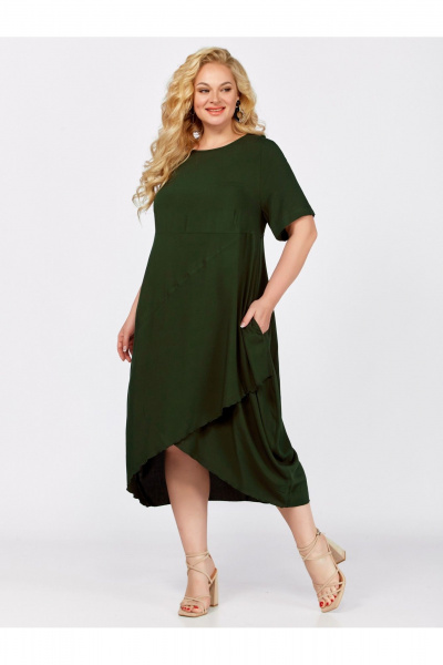 Платье Медея и К 2241 хакки - фото 4