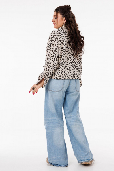 Жакет Anelli 1528 песочные_пятна - фото 10