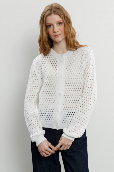 Жакет Romgil РВ0212-ХЛ4 белый - фото 1