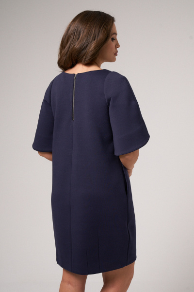 Платье Панда 183080w синий - фото 4