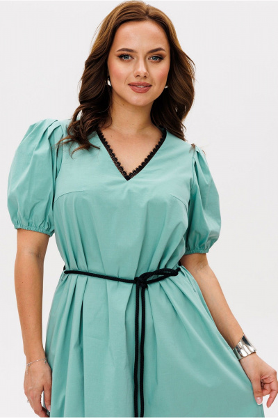 Платье Mislana 1788 мята - фото 9