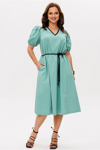 Платье Mislana 1788 мята - фото 7