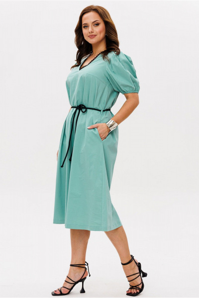 Платье Mislana 1788 мята - фото 6