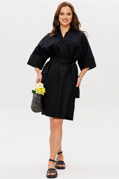 Платье Mislana 1945 черный - фото 9