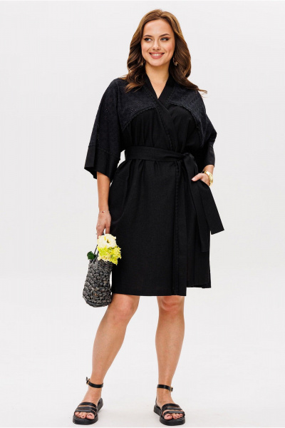 Платье Mislana 1945 черный - фото 1