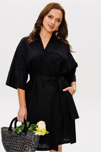 Платье Mislana 1945 черный - фото 8