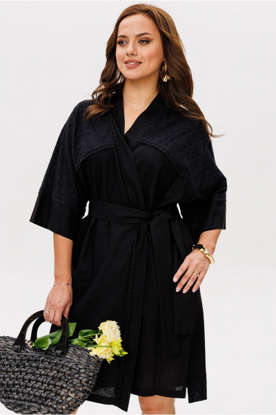 Платье Mislana 1945 черный - фото 7