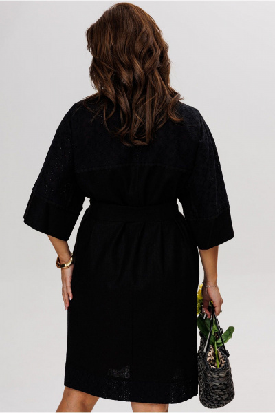 Платье Mislana 1945 черный - фото 4