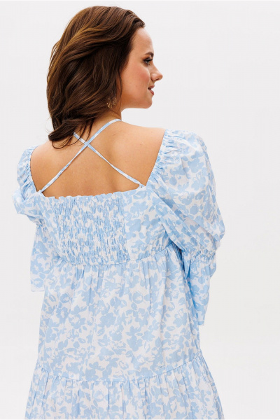 Платье Mislana 1963 голубой - фото 7