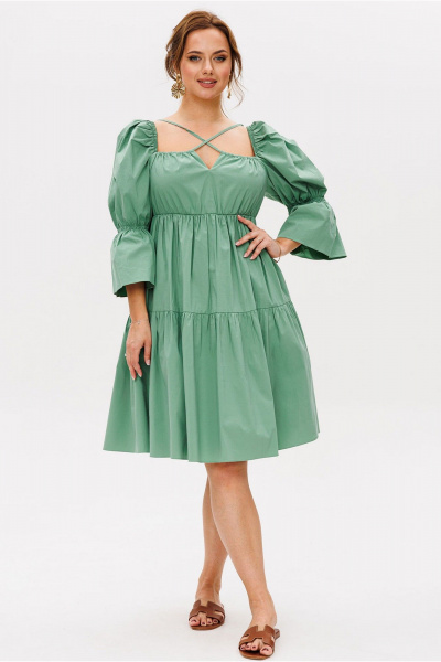 Платье Mislana 1963 мята - фото 2