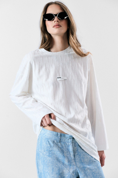 Лонгслив MilMil 1184 белый - фото 12