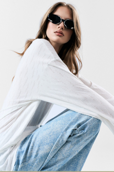 Лонгслив MilMil 1184 белый - фото 10