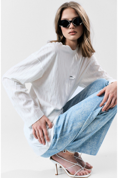 Лонгслив MilMil 1184 белый - фото 9