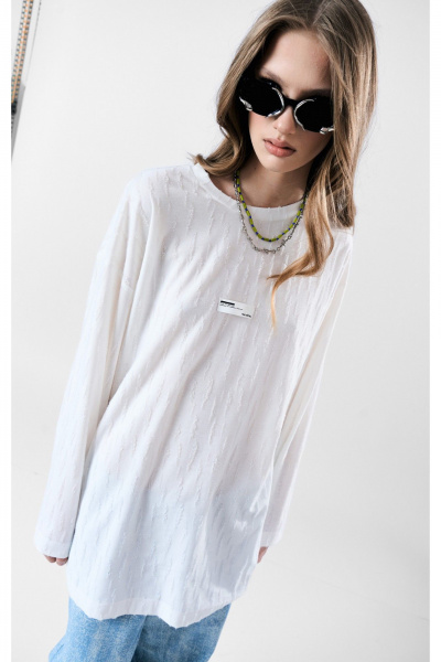 Лонгслив MilMil 1184 белый - фото 4