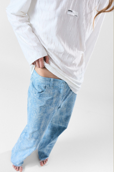 Лонгслив MilMil 1184 белый - фото 3