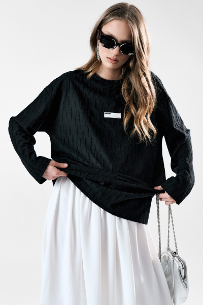 Лонгслив MilMil 1184-2 черный - фото 6