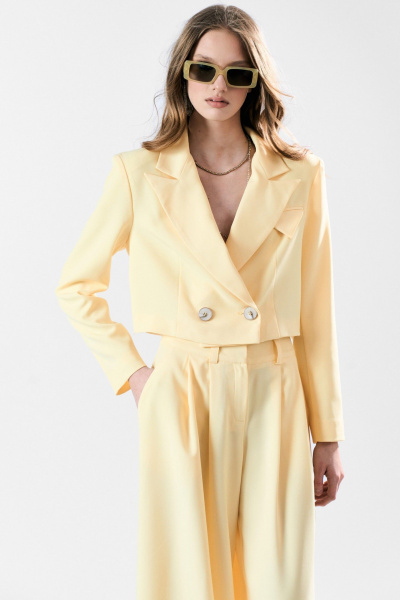 Брюки, жакет MilMil 1189 желтый - фото 8