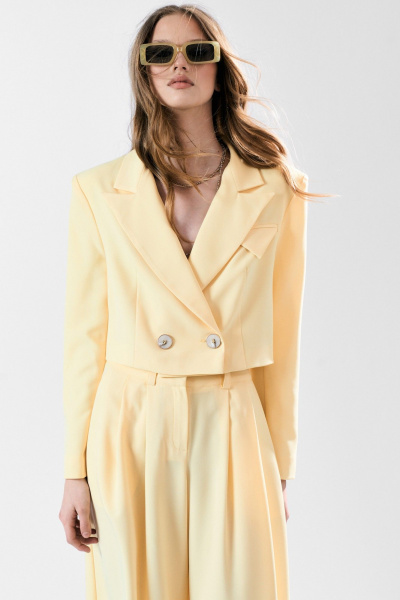 Жакет MilMil 1189-1 желтый - фото 6