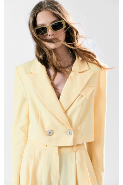 Жакет MilMil 1189-1 желтый - фото 5