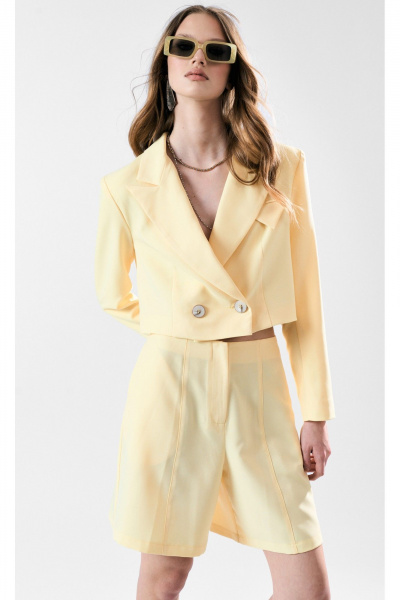 Жакет MilMil 1189-1 желтый - фото 3