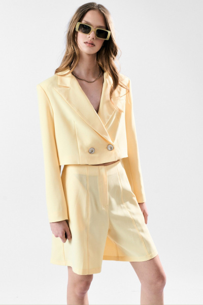 Жакет, шорты MilMil 1190 желтый - фото 6