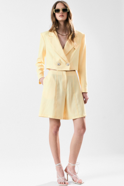 Жакет, шорты MilMil 1190 желтый - фото 5