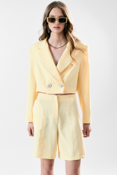 Жакет, шорты MilMil 1190 желтый - фото 1