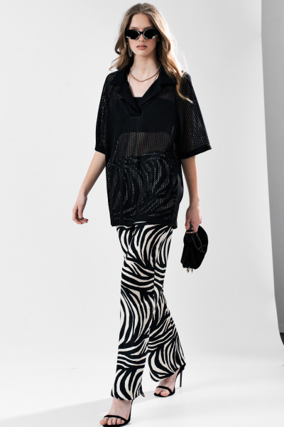 Топ, футболка MilMil 1193 черный - фото 7