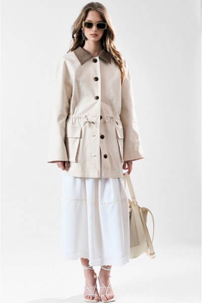 Жакет MilMil 1196 кремовый - фото 16