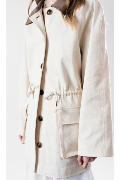 Жакет MilMil 1196 кремовый - фото 8