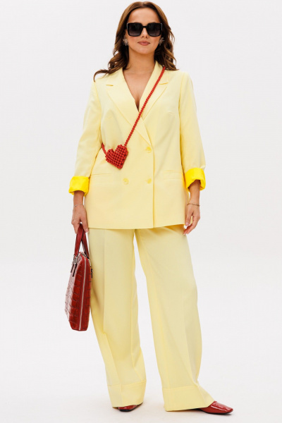 Брюки, жакет Mubliz 190 желтый - фото 15