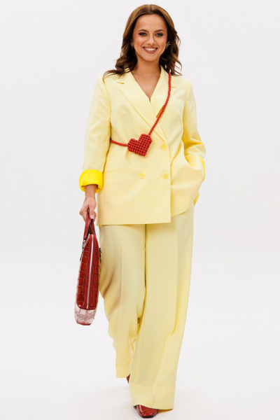 Брюки, жакет Mubliz 190 желтый - фото 14