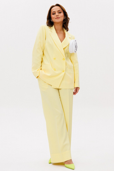 Брюки, жакет Mubliz 190 желтый - фото 13