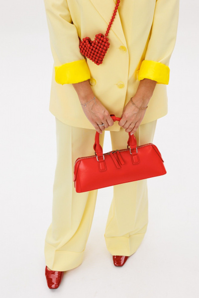 Брюки, жакет Mubliz 190 желтый - фото 11