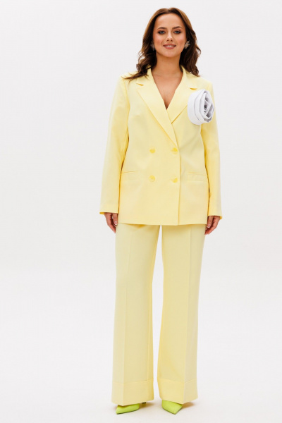 Брюки, жакет Mubliz 190 желтый - фото 1
