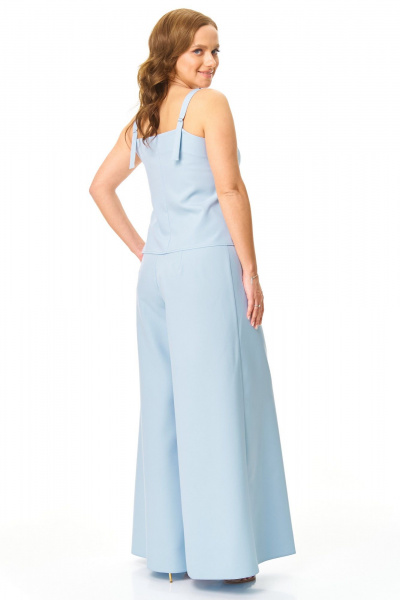 Брюки, топ, туника T&N 7622 голубой_топаз - фото 12