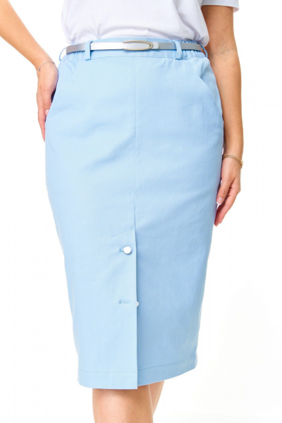 Жакет, ремень, футболка, юбка T&N 7636 - фото 8