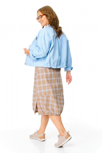 Жакет, футболка, юбка T&N 7637 - фото 3