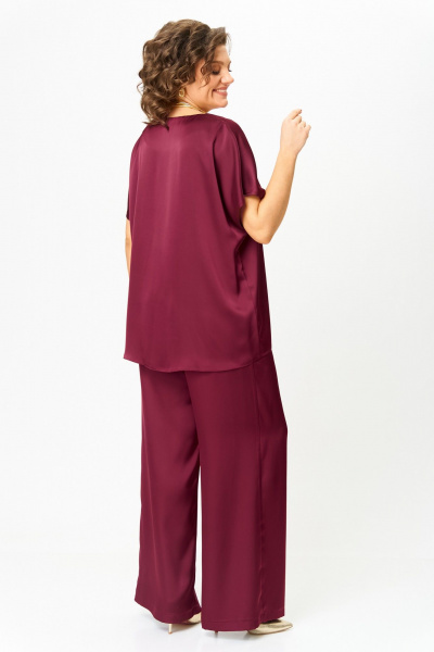 Блуза, брюки Svetlana-Style 2118 бордовый - фото 3