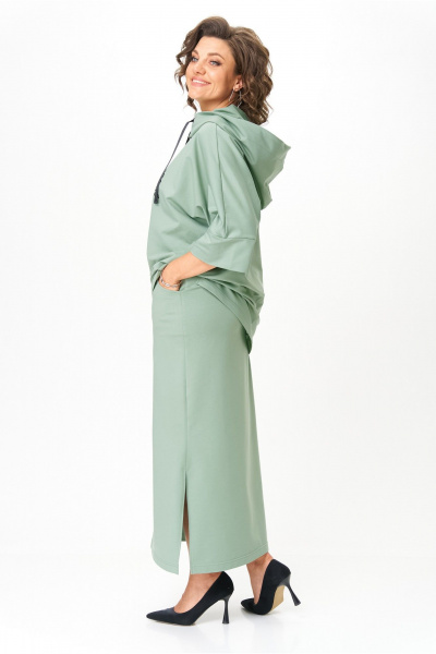 Джемпер, юбка Michel chic 1248/1 пастельный_зеленый - фото 6