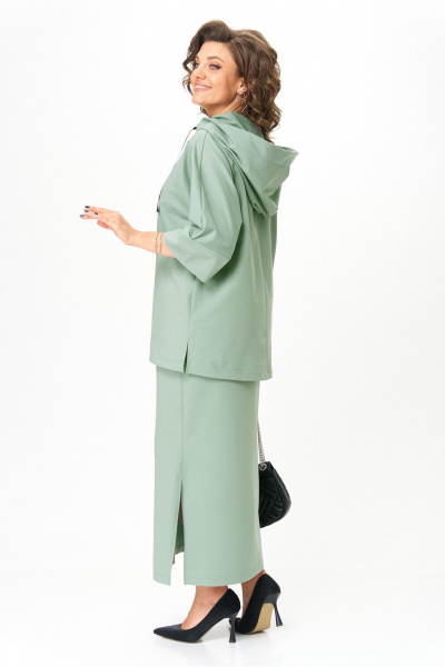 Джемпер, юбка Michel chic 1248/1 пастельный_зеленый - фото 5