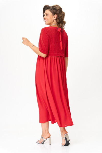 Платье Michel chic 2173 красный - фото 5