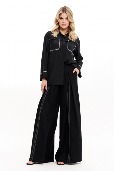 Блуза Панда 101140 черный - фото 1