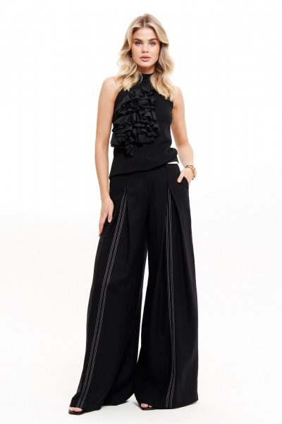 Брюки Панда 101260 черный - фото 6