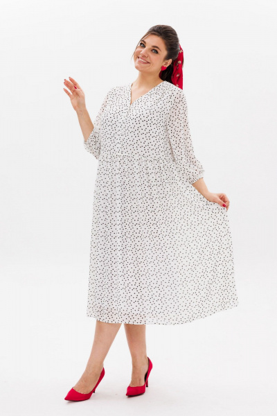 Платье Anelli 1460 белый_ангел - фото 8