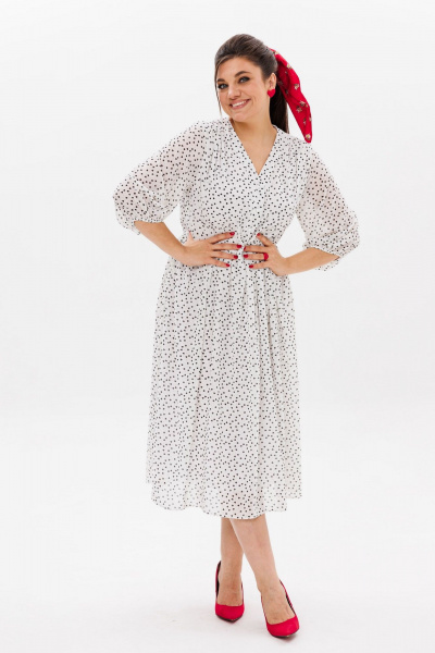 Платье Anelli 1460 белый_ангел - фото 7