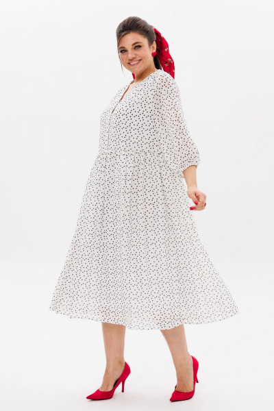 Платье Anelli 1460 белый_ангел - фото 3